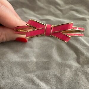 Kate Spade Pink Bow Bracelet